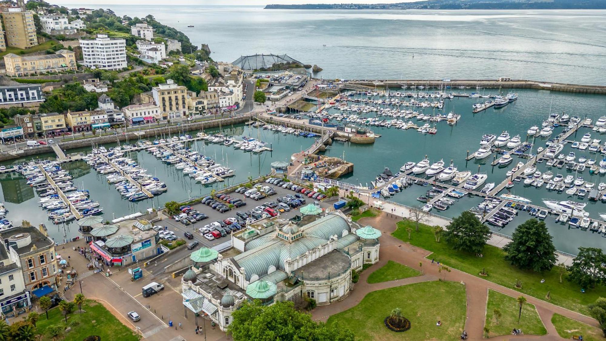 דירות Harbour Breeze - Contemporary Waterside Bolthole On Torquay'S Iconic Marina מראה חיצוני תמונה